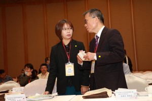 國教署武曉霞組長與桃園市政府教育局林威志副局長交換實驗教育意見