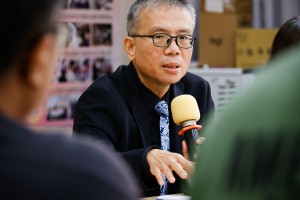 🔺林副局長對桃園教育嫻熟，一一詳盡回應。