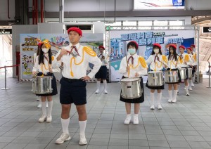 桃園國中樂儀隊震撼登場